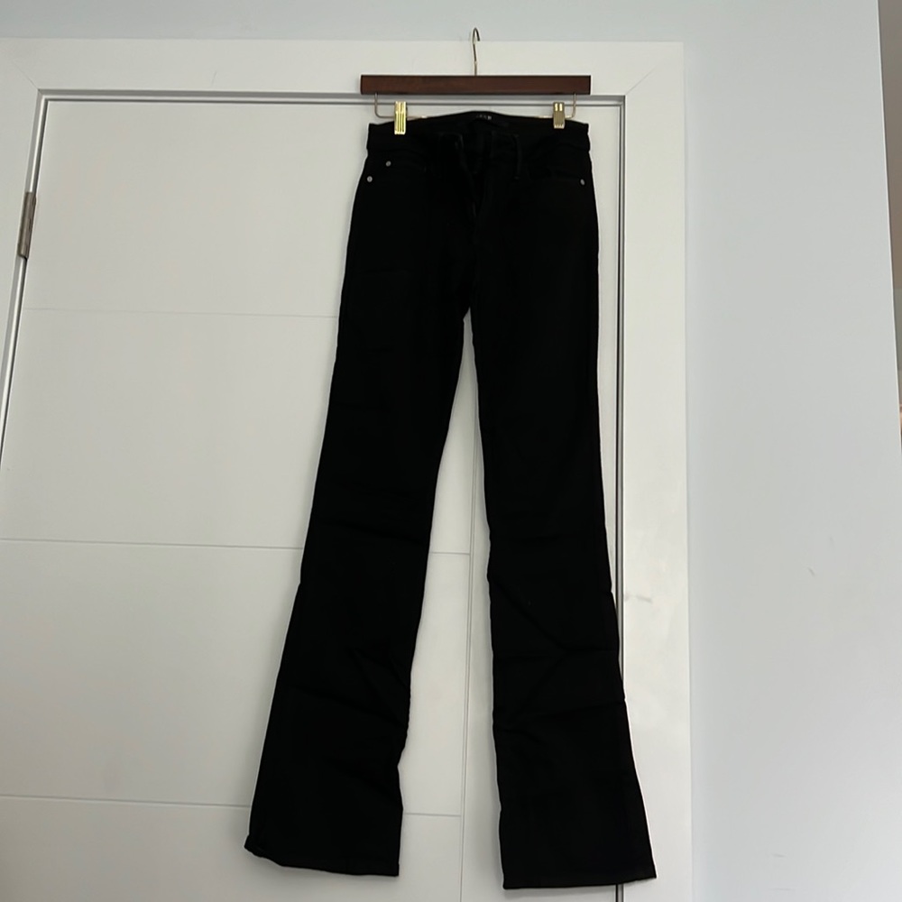 Joes black long jeans size 26